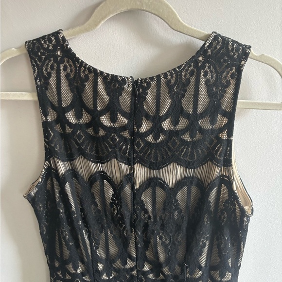 Blu Pepper Black Lace Mini Dress - Picture 6 of 6